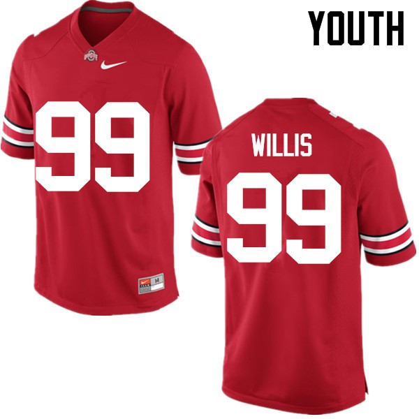 Ohio State Buckeyes #99 Bill Willis Youth Football Jersey Red OSU73963